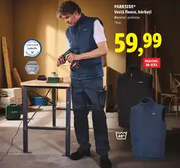 Lidl PARKSIDEⓇ Vestă fleece, bărbați Ofertă