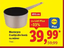 Lidl Masterpro Cratiţă din fontǎ cu mâner Ofertă