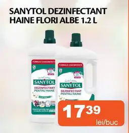 Unicarm Sanytol dezinfectant haine flori albe Ofertă