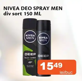 Unicarm NIVEA deo spray men Ofertă