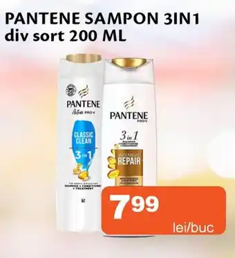 Unicarm PANTENE sampon 3in1 Ofertă