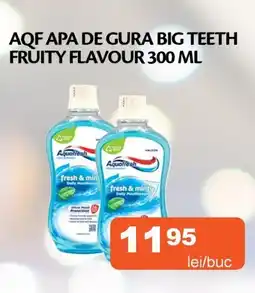 Unicarm AQF apa de gura big teeth fruity flavour Ofertă