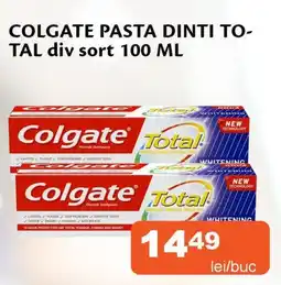 Unicarm Colgate pasta dinti total Ofertă