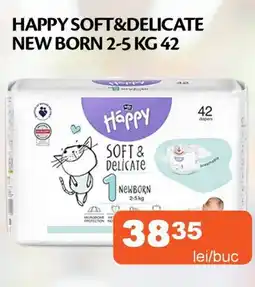 Unicarm Happy soft&delicate new born 42 Ofertă