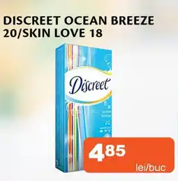 Unicarm Discreet ocean breeze 20/skin love 18 Ofertă
