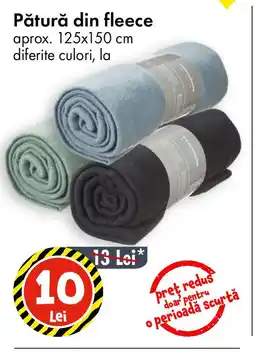 TEDI Pătură din fleece Ofertă