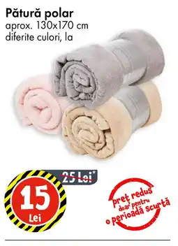 TEDI Pătură polar Ofertă