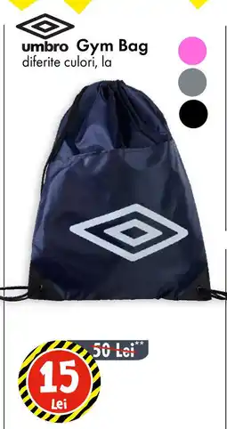 TEDI Umbro Gym Bag Ofertă