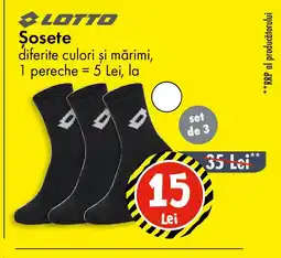TEDI LOTTO Sosete Ofertă