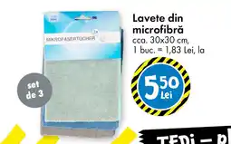 TEDI Lavete din microfibră Ofertă