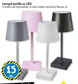 TEDI Lampă tactilă cu LED Ofertă