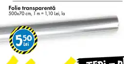 TEDI Folie transparentă Ofertă
