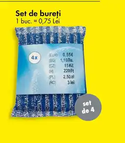 TEDI Set de bureți Ofertă