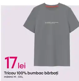 Pepco Tricou 100% bumbac bărbaţi Ofertă