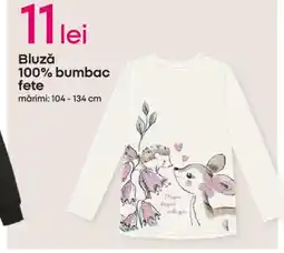 Pepco Bluzǎ 100% bumbac fete Ofertă