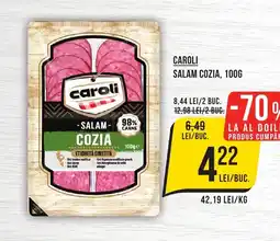 Mega Image CAROLI Salam cozia Ofertă