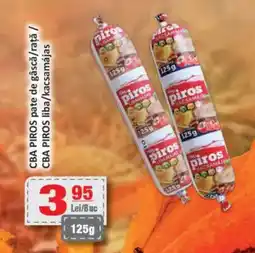 CBA CBA PIROS pate de gâscă/rață Ofertă