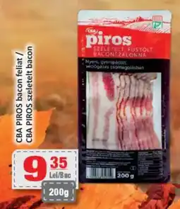 CBA CBA PIROS bacon feliat Ofertă
