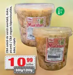 CBA CBA salată de varză asortată, dulce, picantǎ Ofertă