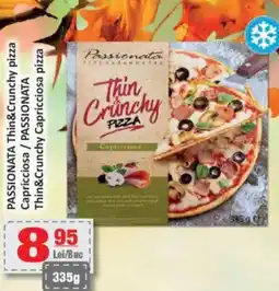 CBA PASSIONATA Thin&Crunchy pizza Capricciosa Ofertă