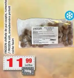 CBA FROZEN chiftele de pui coapte, rumenite Ofertă