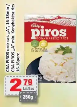 CBA CBA PIROS orez cat.,,A", 16-18min Ofertă