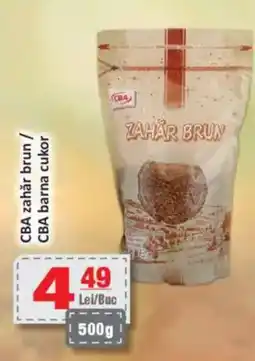 CBA CBA zahăr brun Ofertă