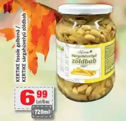 CBA KERTIKE fasole galbenă Ofertă
