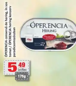 CBA ÓPERENCIA conservă de hering, în sos tomat Ofertă