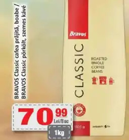 CBA BRAVOS Classic cafea prăjită, boabe Ofertă