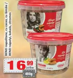 CBA BENEI napolitane, cu cacao, cu lămâie Ofertă