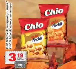 CBA CHIO Goldfischli, cu caşcaval, cu susan Ofertă