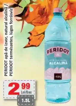CBA PERIDOT apă de izvor, natural alcalinǎ Ofertă