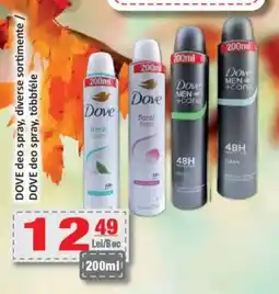 CBA DOVE deo spray Ofertă