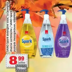 CBA SANO Spark detergent vase, cu pompiță Ofertă