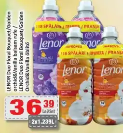 CBA LENOR Duo Floral Bouquet/Golden orchid&Vanilla balsam rufe Ofertă