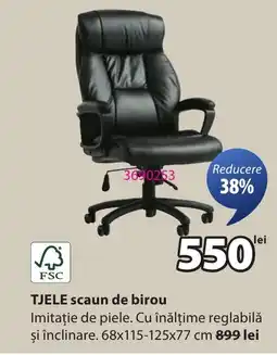 JYSK TJELE scaun de birou Ofertă