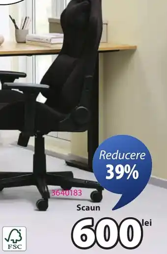 JYSK NIBE scaun gaming Ofertă