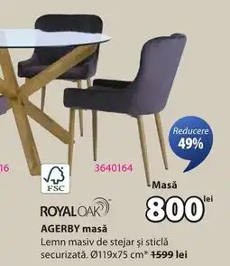 JYSK AGERBY masǎ Ofertă
