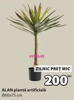 JYSK ALAN plantă artificială Ofertă
