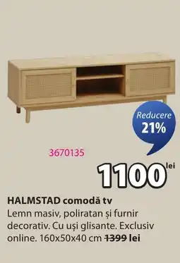 JYSK HALMSTAD comodǎ tv Ofertă