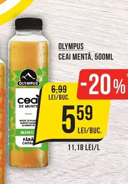 Mega Image OLYMPUS Ceai mentă Ofertă