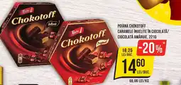 Mega Image Poiana Chokotoff caramele învelite în ciocolată/ ciocolată amăruie Ofertă