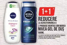 Mega Image Nivea Gel de duş Ofertă