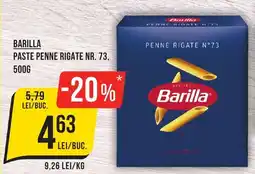 Mega Image BARILLA Paste penne rigate nr. 73 Ofertă
