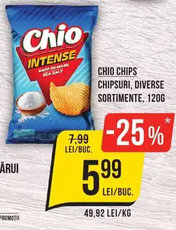 Mega Image CHIO Chips chipsuri Ofertă