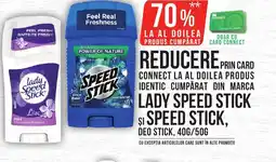 Mega Image Lady Speed stick şi speed stick Ofertă
