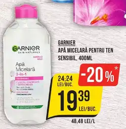 Mega Image GARNIER Apă micelară pentru ten sensibil Ofertă