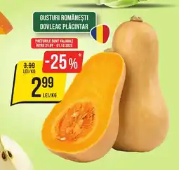 Mega Image Gusturi Româneşti dovleac plăcintar Ofertă