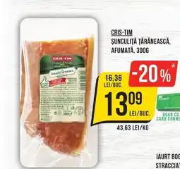Mega Image CRIS-TIM Şunculiţă ţărănească, afumată Ofertă